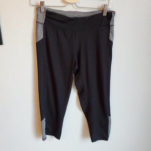 C9 Champion Black and Gray Capris Leggings Size M